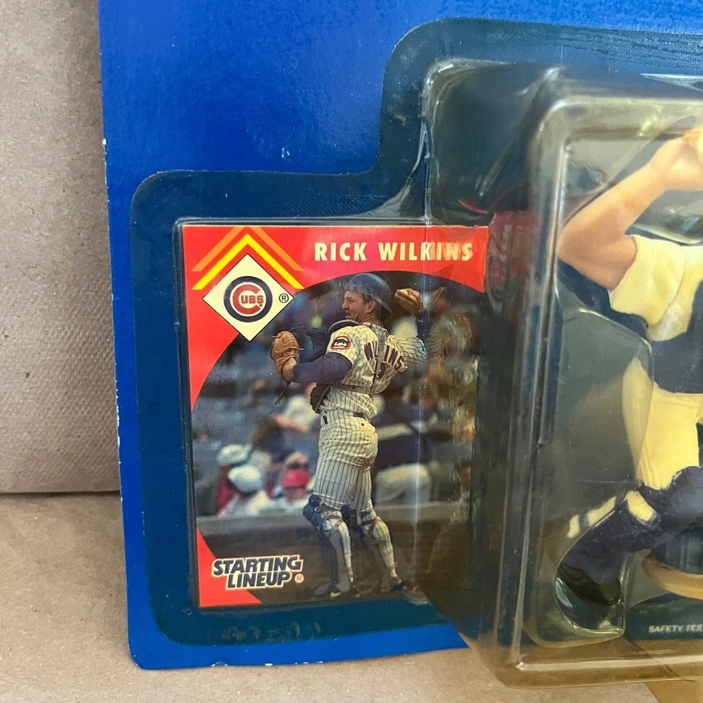 1995 Kenner Starting Lineup Rick Wilkins Chicago Cubs Figure with Card New